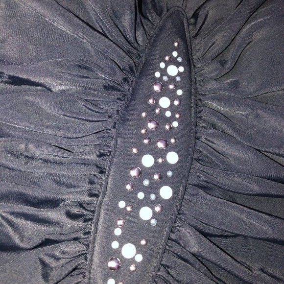 Trimshaper One Piece Swimsuit Size 12‎ Black - Picture 9 of 11